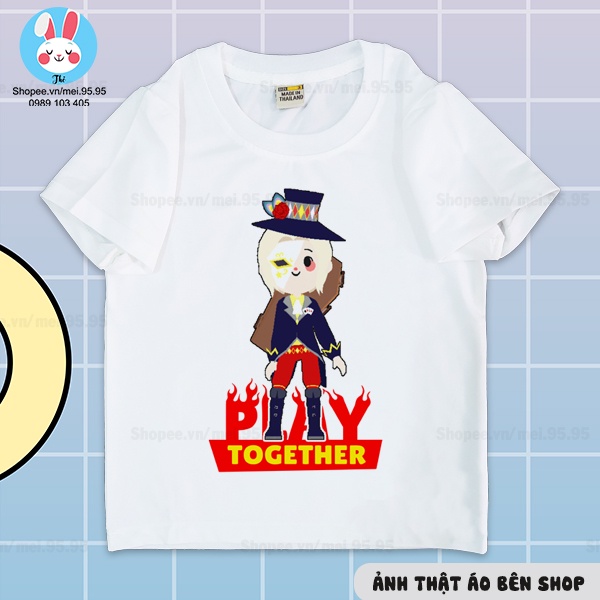Áo thun Play Together giá rẻ - Ảo thuật gia - Hình được vẽ lại cực nét dễ thương