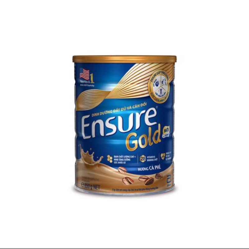 Sữa bột Ensure Gold Cafe 850g