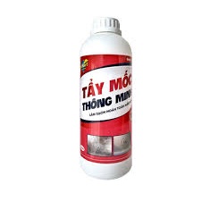 Dung dịch tẩy mốc Smart an toàn chai 1000ml làm sạch mốc tường, doăng cao su, chăn gối, quần áo trắng