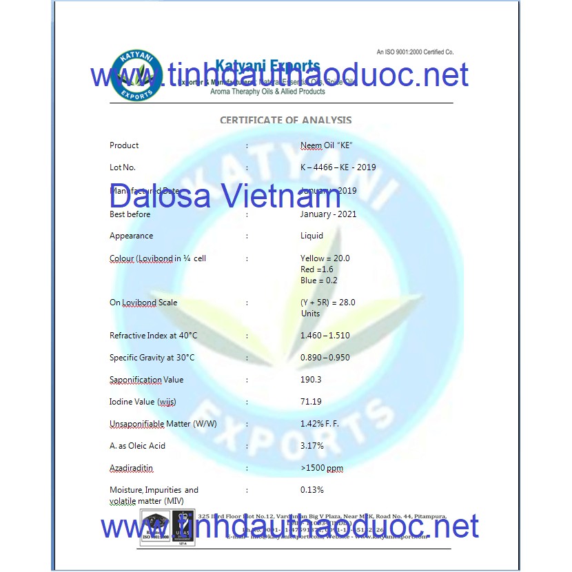 DẦU NEEM -500ml | BigBuy360 - bigbuy360.vn
