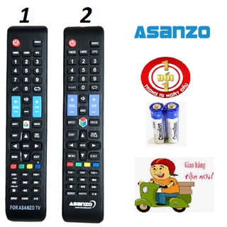 Điều khiển tivi asanzo smart, Remote asanzo internet được chọn mẫu, Bảo hành 6 tháng