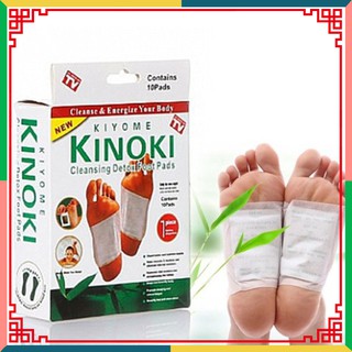 bộ 10 miếng dán chân giải độc kinoki hữu ích