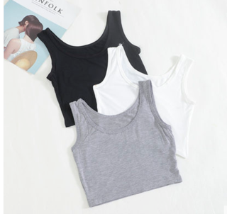 Xả siêu rẻ: áo thun 3 lỗ croptop (nhiều màu)