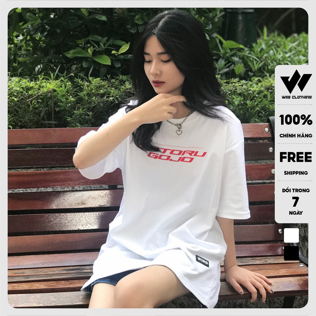 Áo thun tay lỡ unisex form rộng WIIS phông oversize bản Premium GOJO nam nữ ulzzang