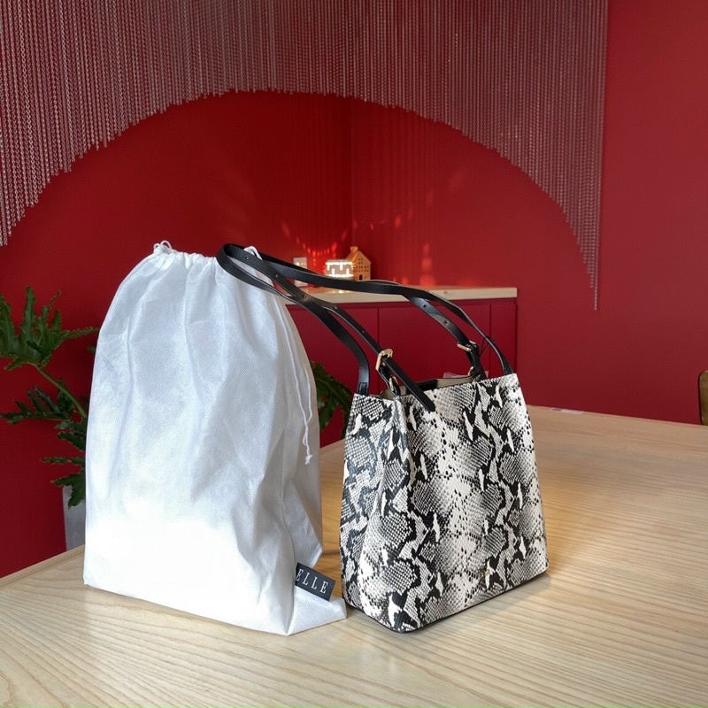 Túi elle bucket full da thật