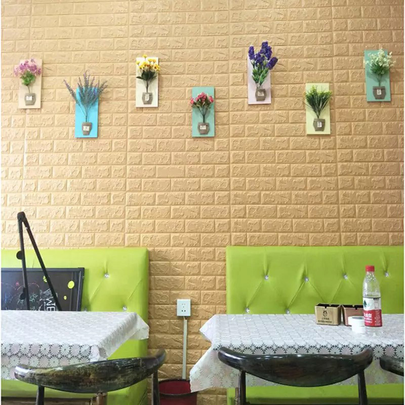 Miếng Xốp Dán Tường Giả Gạch 3d Trang Trí Phòng Khách Tiện Dụng | BigBuy360 - bigbuy360.vn