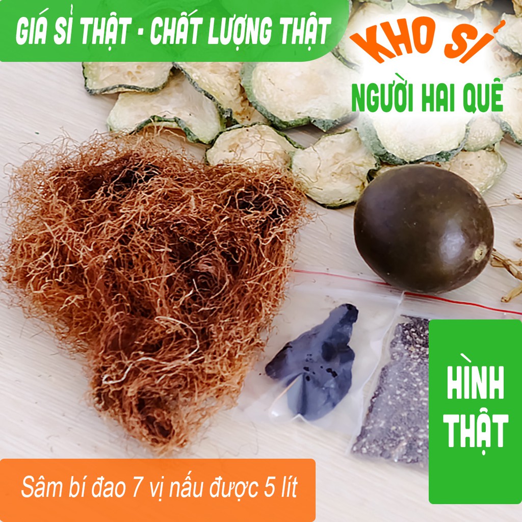 Sâm bí đao hạt chia MỚI 7 vị nấu được 5 LÍT - KHO SỈ NGƯỜI HAI QUÊ - HAIQUE FOODS