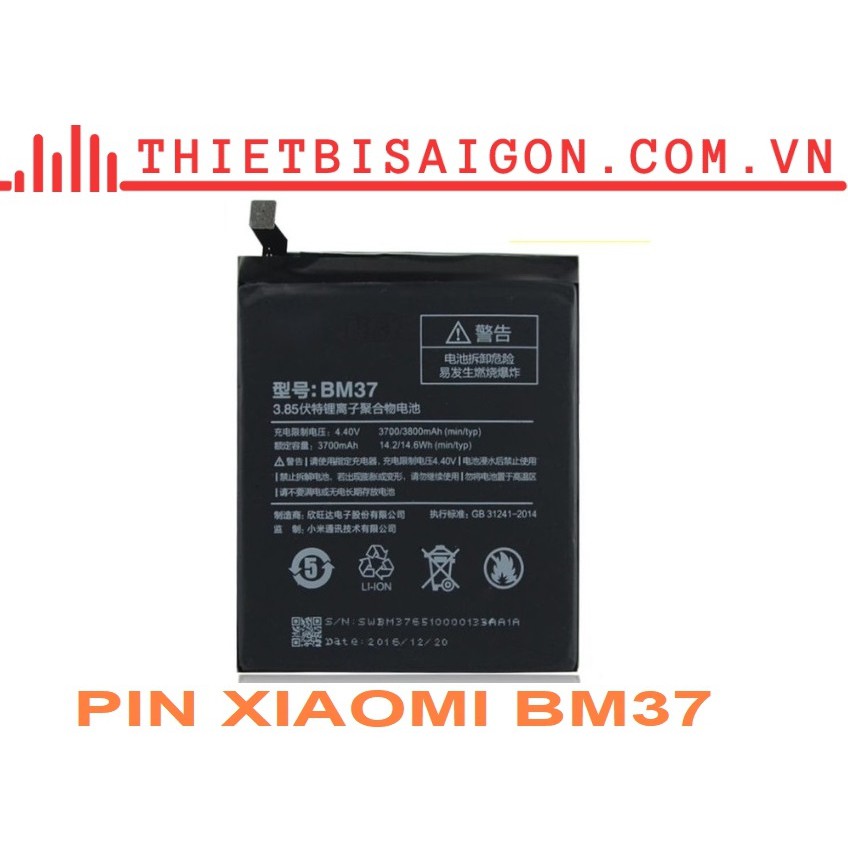PIN XIAOMI BM37