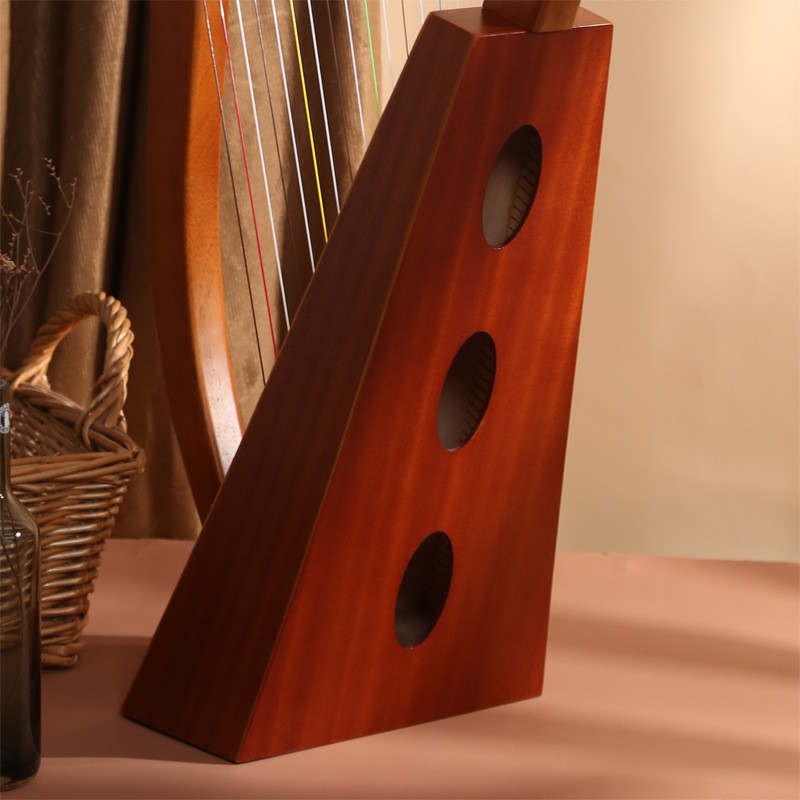 [Hạc cầm] Đàn hạc cầm tay đàn Lyre Thổ Nhĩ Kỳ đàn hạc cầm Lyre Harp cao cấp IM0012-W1000 tặng đàn kalimba