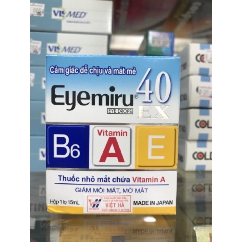 Eyemiru 40EX Nước dưỡng mắt