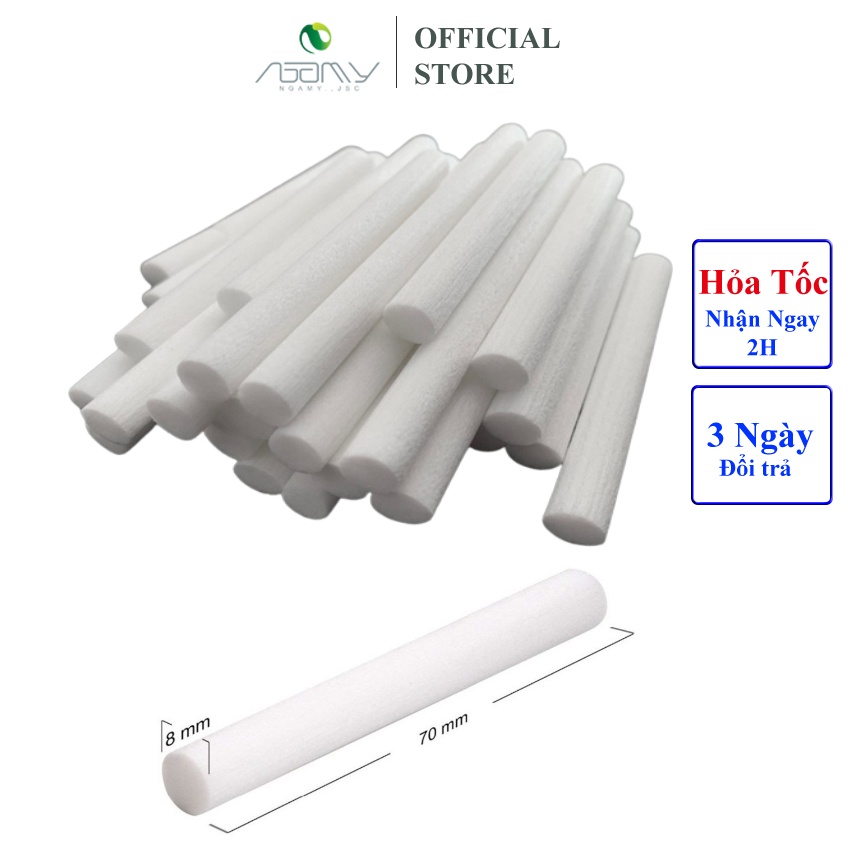 Lõi Bông Thay Thế Của Máy Xông Tinh Dầu Mini Phòng Ngủ Và Trên Xe Hơi Máy Khuếch Tán Tinh Dầu Phun Sương Tỏa Hương