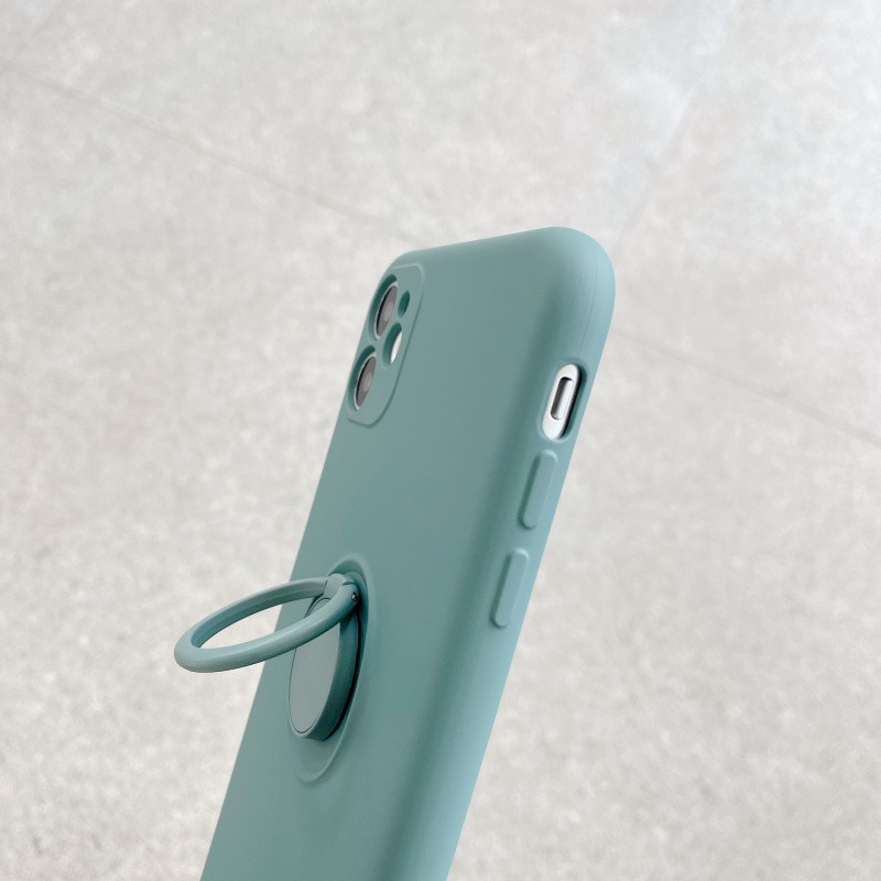 Ốp lưng iphone Trơn dẻo kèm ring 5/5s/6/6plus/6s/6splus/7/7plus/8/8plus/x/xr/xs/11/12/pro/max/plus/promax