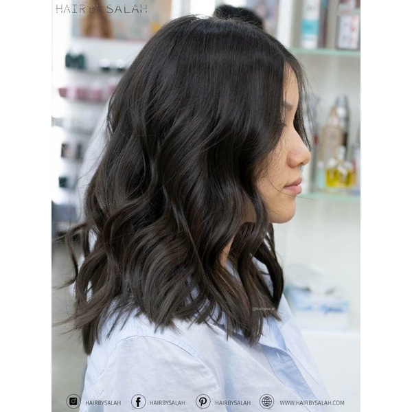 Thuốc Nhuộm Tóc Màu Nâu Trầm Lạnh Ánh Xám Khói  5/71 Brown and Gray Hair Dye Cream
