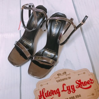 Sandal quai mảnh gót dẹt 7p