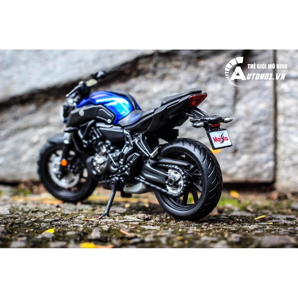 MÔ HÌNH XE YAMAHA MT-07 2018 1:18 MAISTO 7069