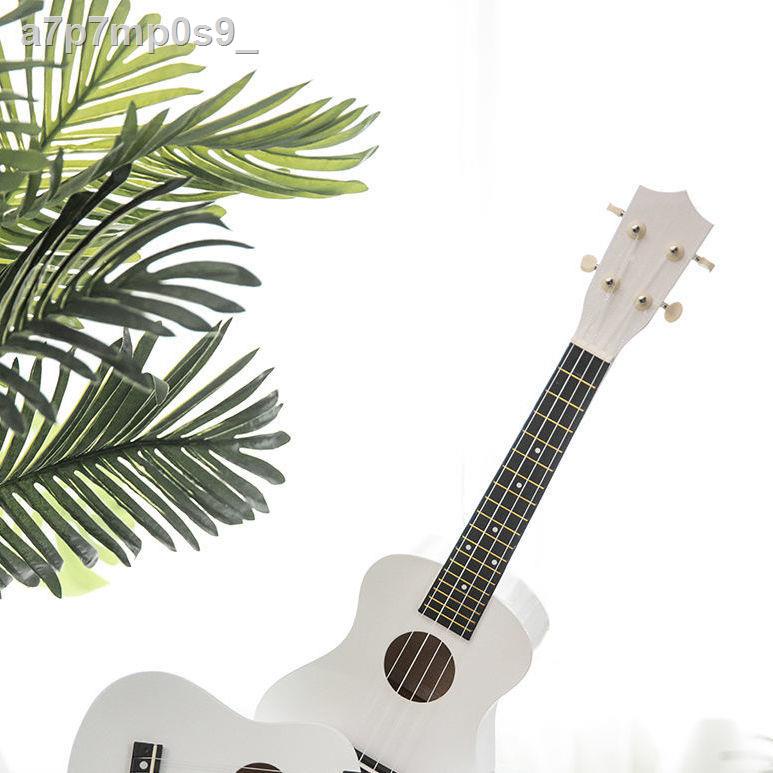 ﹍✐♤Đàn ukulele 23 inch dành cho người lớn nữ mới bắt đầu học Đàn guitar nhỏ Hawaii 21 inch đàn ukulele dành cho trẻ em
