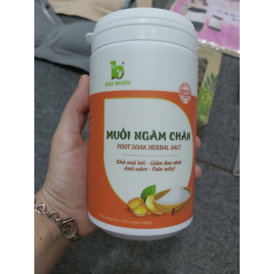 Bảo nhiên - Muối ngâm chân, giảm đau nhức, khử mùi hôi 5.0