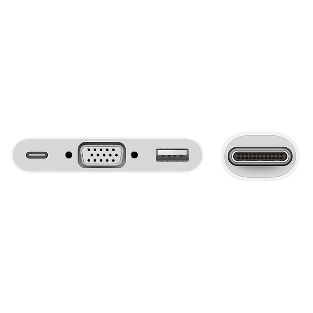 Dây Cáp Chuyển Đổi Apple USB-C To VGA Multiport Adapter - Hàng Chính Hãng