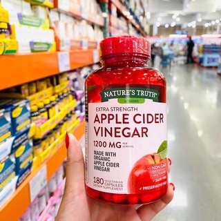 Viên uống giảm cân giấm táo apple cider vinegar 1200mg