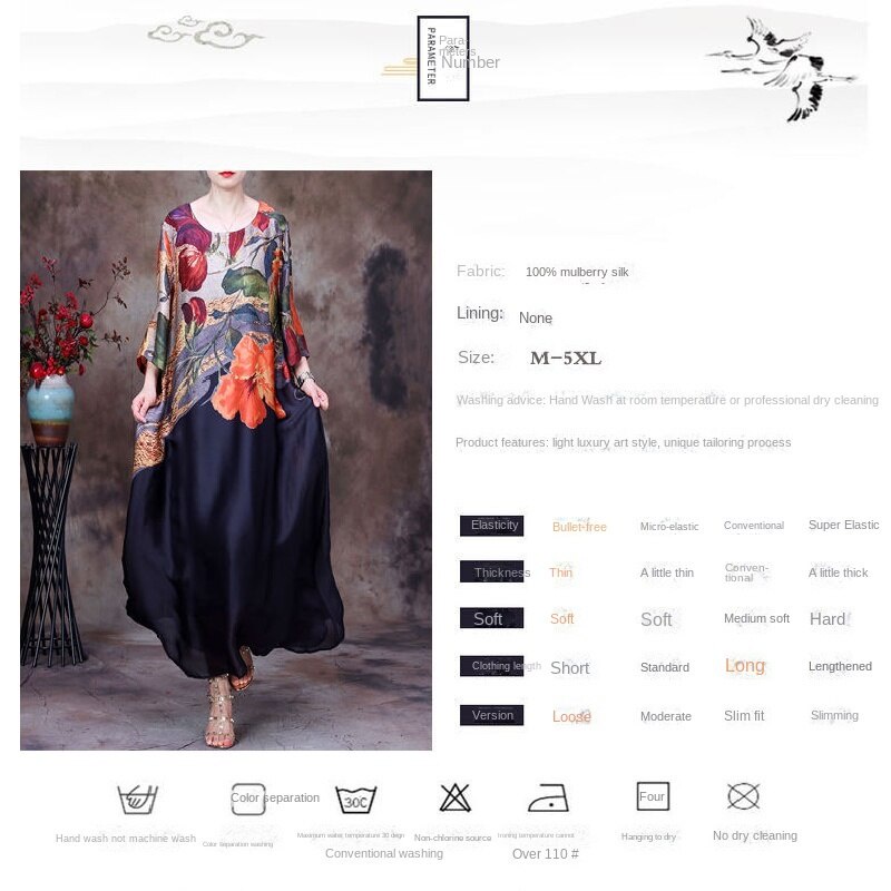 Đầm Lụa Dáng Dài Thời Trang Thanh Lịch Cho Nữ