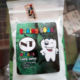 Baking soda mix bạc hà