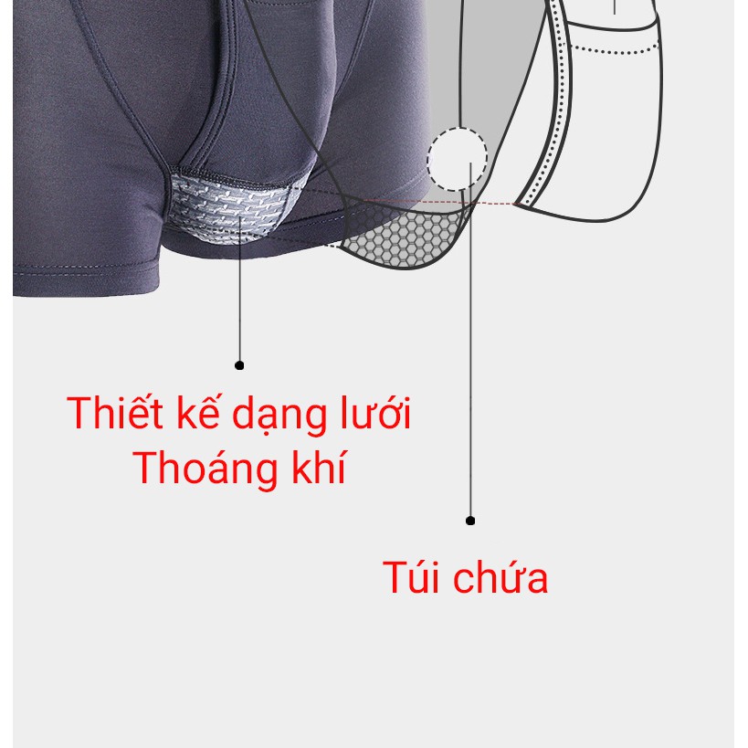 Quần Lót Nam, Quần Xì Nam Cao Cấp, Quần Sịp Boxer Cotton, Co Giãn, Thông Hơi Cho Mùa Hè Mát Mẻ - Vietsip