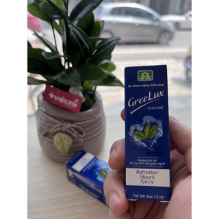 Xịt thơm miệng thảo dược Greelux 12Ml lọ 12ml