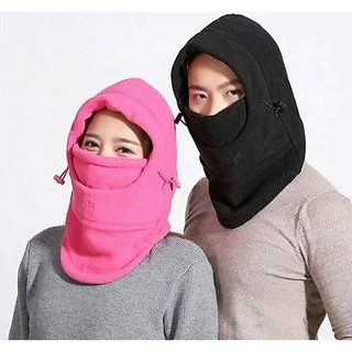 MŨ NỈ TRÙM ĐẦU KÈM KHẨU TRANG ĐI XE MÁY TIỆN DỤNG