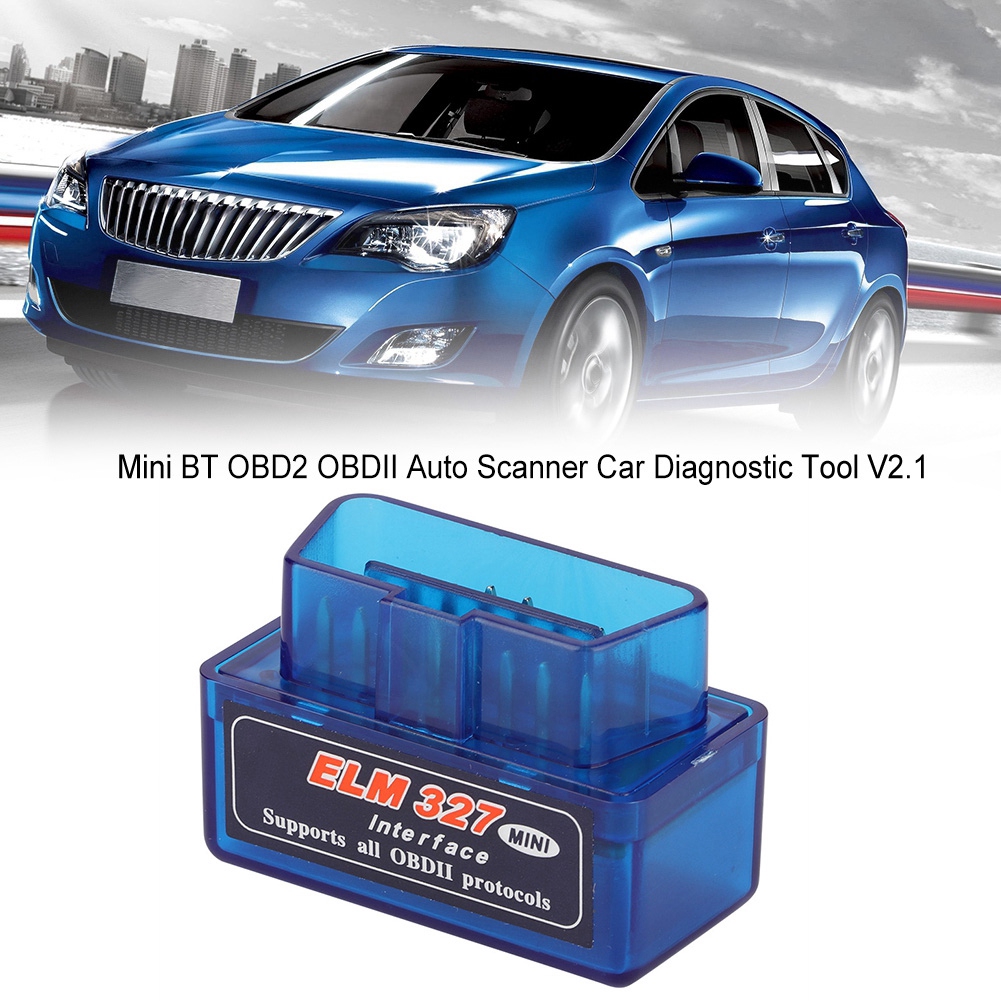 Máy Quét Chuẩn Đoán Mini Bt Obd2 Obdii Tự Động V2.1 Cho Xe Hơi