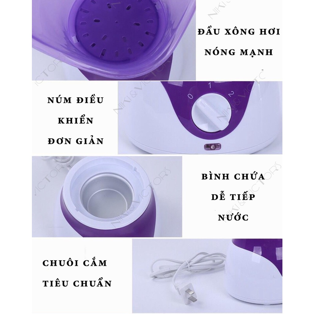 Máy Xông Hơi Mặt Xông Mũi Thảo Dược Đa Năng