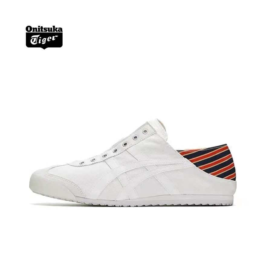 Giày Vải Canvas ASICS Onitsuka Tiger M Xico 66 Thoáng Khí Đế Bằng Thời Trang Cho Nam Và Nữ Mexico 66
