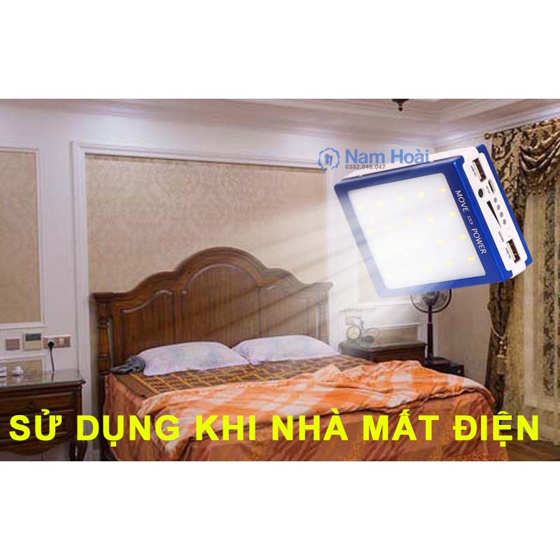 Box sạc dự phòng 5 pin 18650 năng lượng mặt trời (không gồm pin)