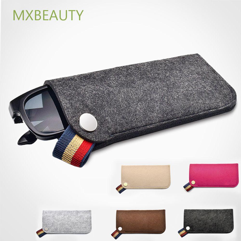 Mxbeauty Túi Đựng Mắt Kính / Điện Thoại Bằng Vải Nỉ Mềm 5 Màu Thời Trang Cho Nam Và Nữ