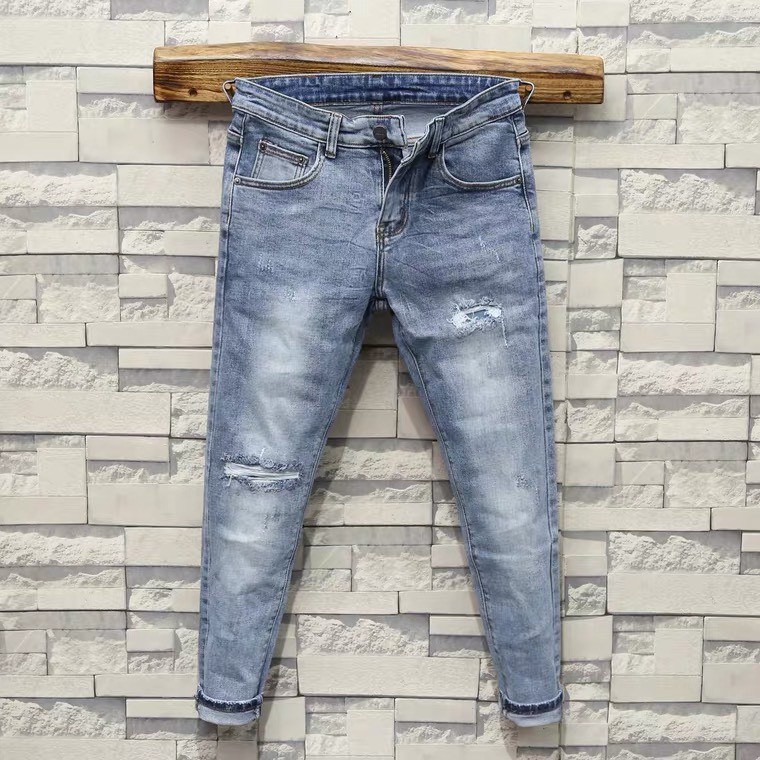 Quần Jean Nam - Quần Bò Nam co dãn ôm form tôn dáng chuẩn, quần jean thời trang cao cấp nam Muradfashion mẫu NT601