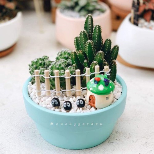 Bồ Hóng nhỏ ( tiểu yêu mini 1cm) - Phụ Kiện Trang Trí Tiểu Cảnh
