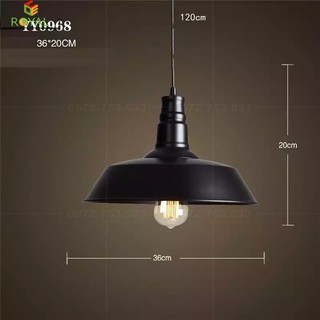 Đèn thả Vintage phi 360