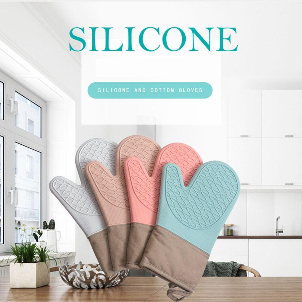 Găng Tay Silicone Cách Nhiệt Chống Thấm Nước Dùng Cho Lò Vi Sóng