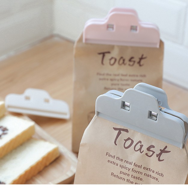 Kẹp to dán miệng túi đựng đồ ăn thức ăn nhanh chống ẩm xinh xắn