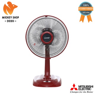 Quạt bàn mitsubishi d12-ga38w cao cấp - chính hãng