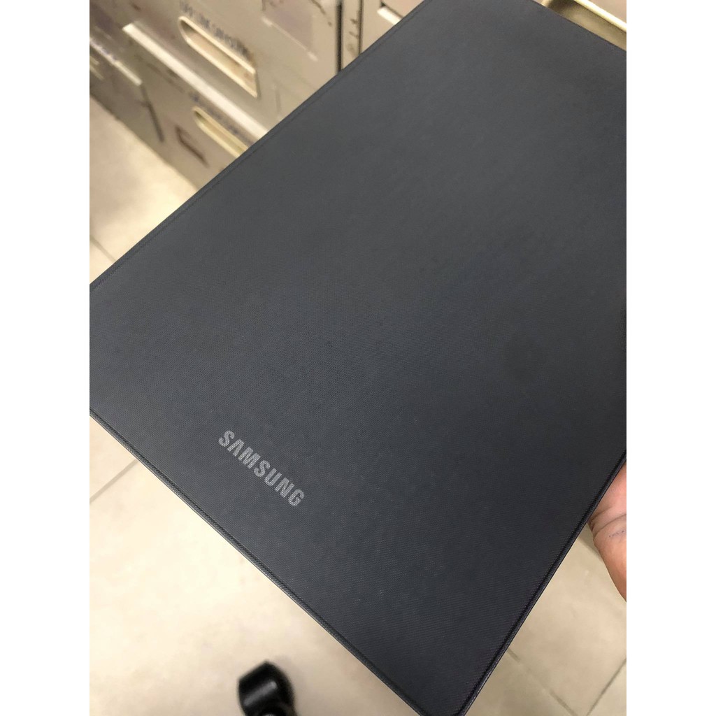 Bao Da Smart Book Cover Chính Hãng Samsung Galaxy Tab S6 Lite P615 P610 Chức Năng Đóng Tắt Màn Hình Có Khay Để Bút