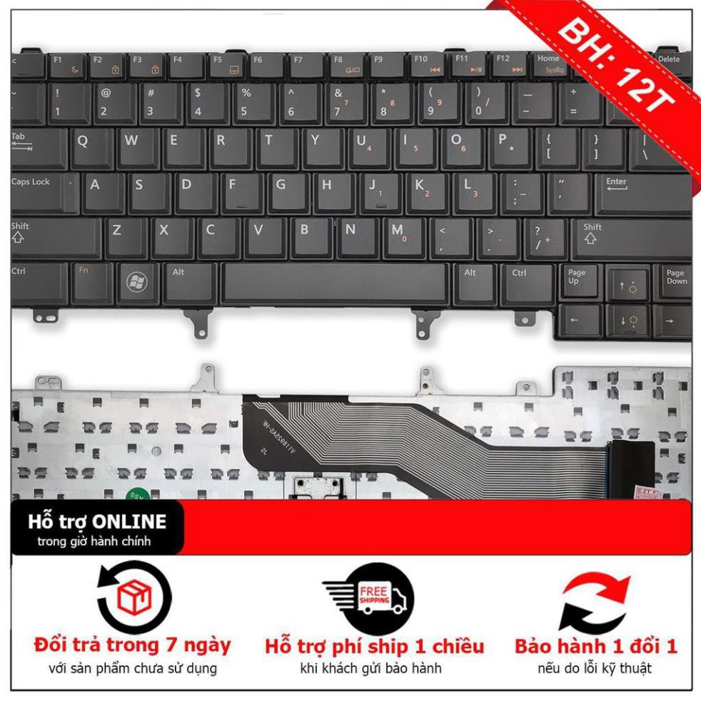 BH12TH Bàn Phím Laptop Dell Latitude E6220, E6230, E6320, E6330, E6420, E6430, E6440, E5420, E5430
