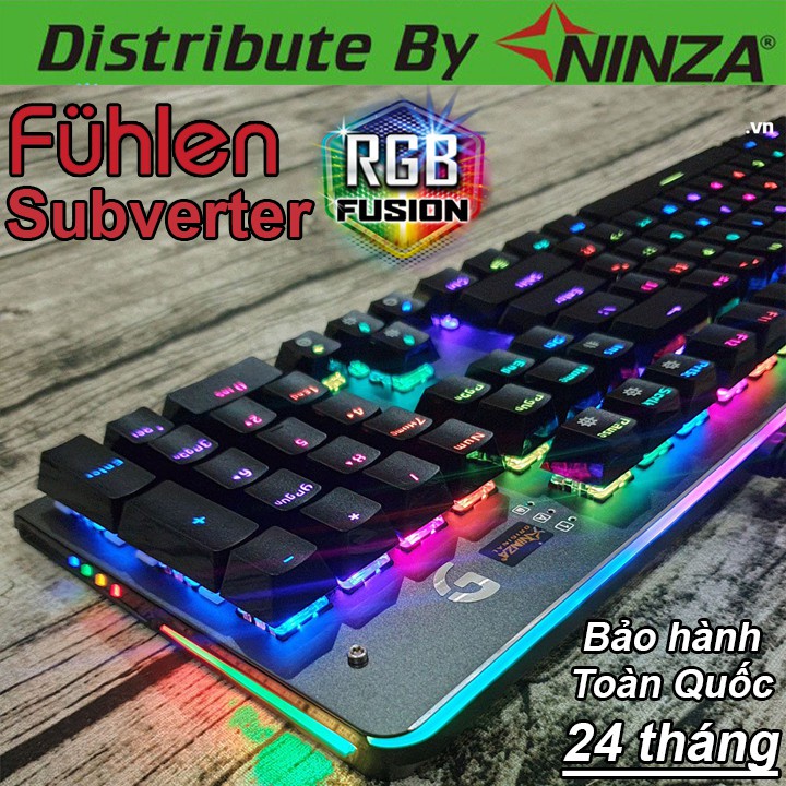 Bàn phím cơ Fuhlen Subverter [Bảo hành 24 tháng] RGB