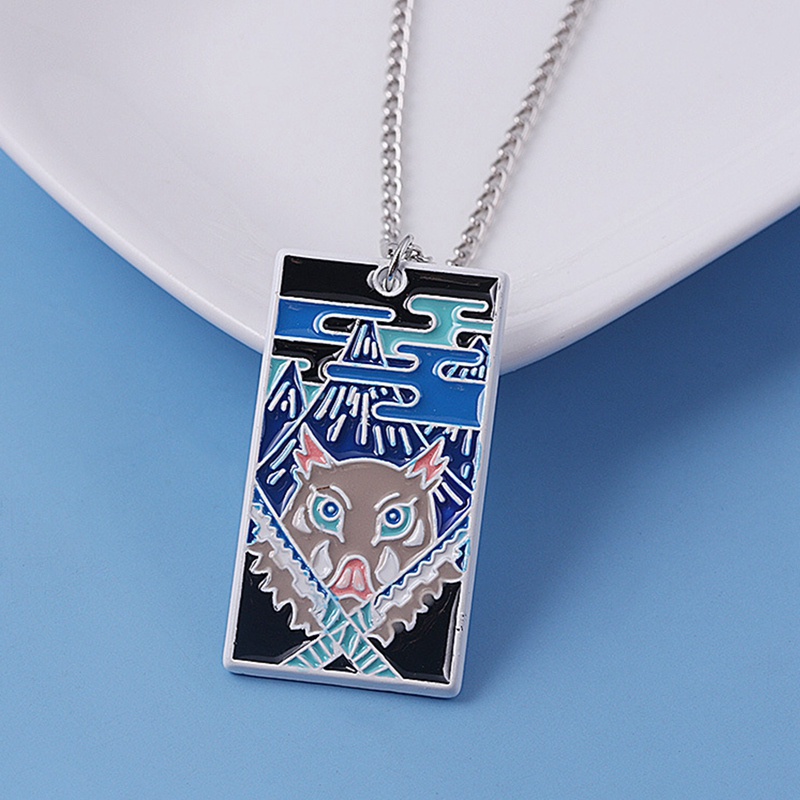 Vòng cổ Họa Tiết Hoạt Hình Demon Slayer Kimetsu no Yaiba Độc Đáo Thời Trang