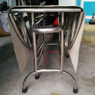 Bàn tròn xếp 3 1.2 met