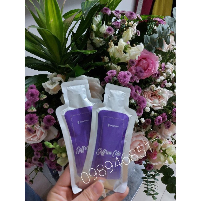 Collagen saffron Colax cô đặc dạng nước hàm lượng collagen cao uống đẹp da