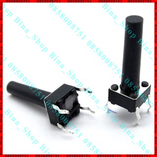 [3 cái] Nút nhấn nhả 6x6x17mm, Công tắc nhấn 4 chân Reset/Arduino/DIY