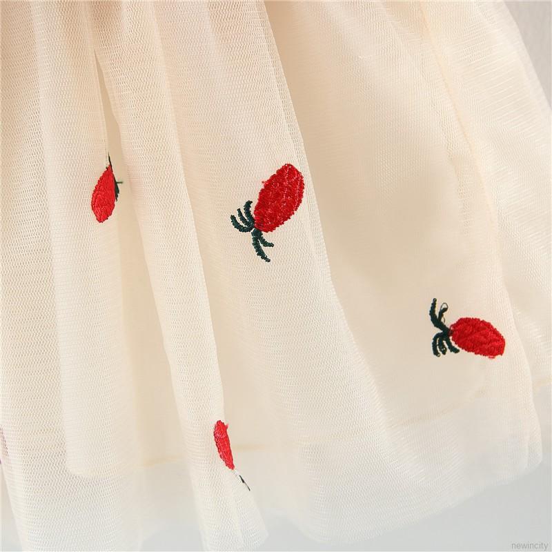 Đầm công chúa tay ngắn xinh xắn dành cho bé gái