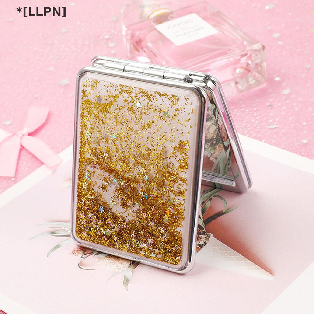 Gương Trang Điểm Hai Mặt Thiết Kế Gấp Gọn Bỏ Túi Tiện Dụng