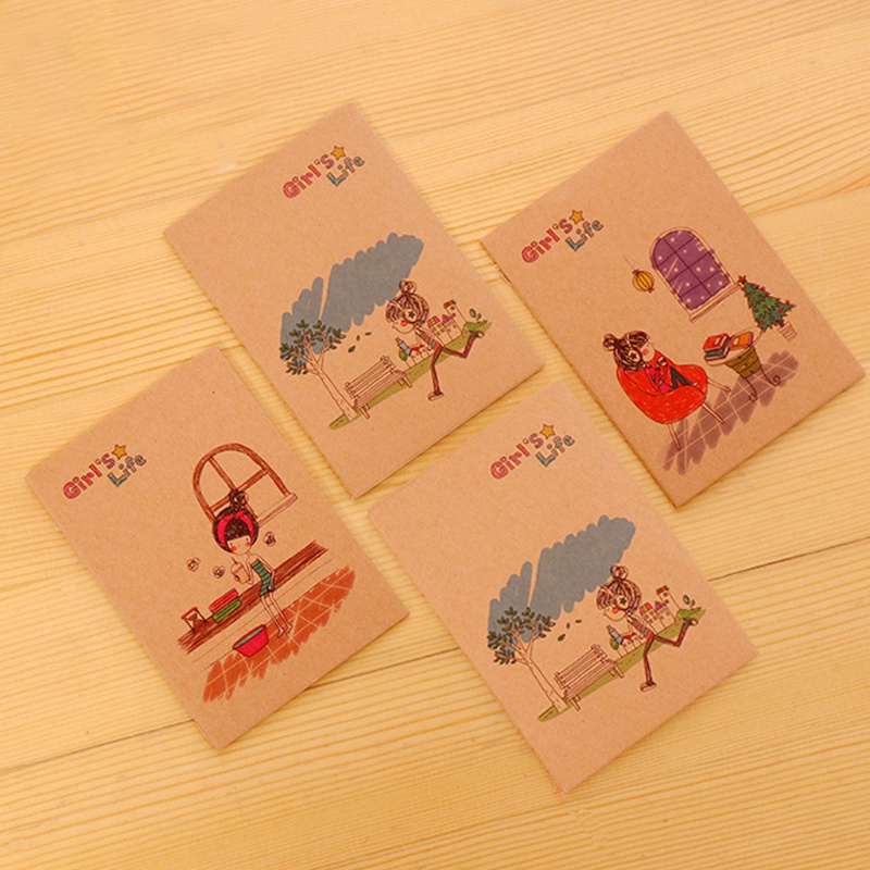 Sổ tay mini 32 trang họa tiết hoạt hình dễ thương