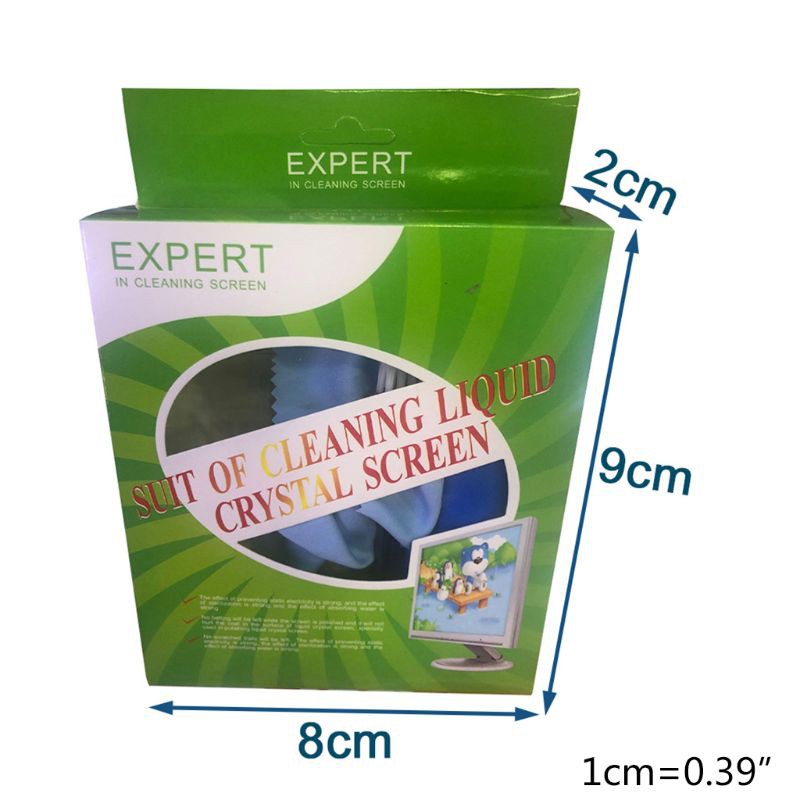 1 Bộ Dụng Cụ Vệ Sinh Màn Hình Điện Thoại Máy Tính Bảng Kèm Khăn Lau